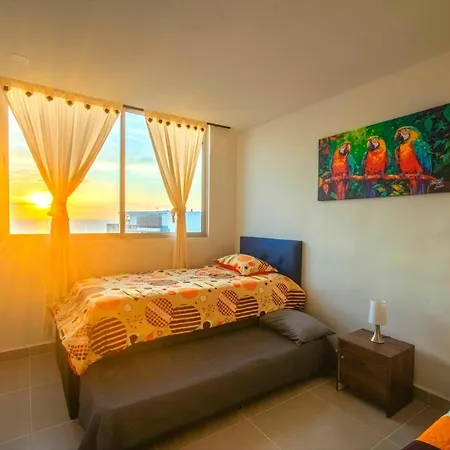 Exclusivo En Cielo Mar-playa Americas, Con Maravillosas Vistas Del Atardecer De